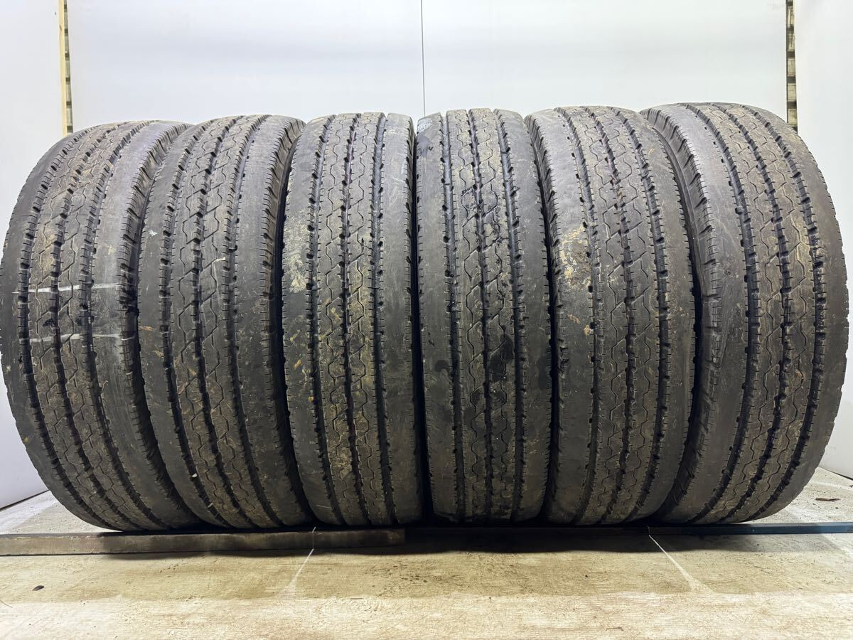 【215/85R16 120/118L LT】1650 BRIDGESTONE DURAVIS R205 2019製 ノーマル×6 約8.5mm拍卖