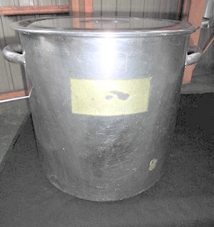 366 業務用 ステンレス 寸胴鍋 36㎝タイプ 35L SUS316 店舗 ステンレス316モリブデン鍋 なべ 中古●送料込拍卖