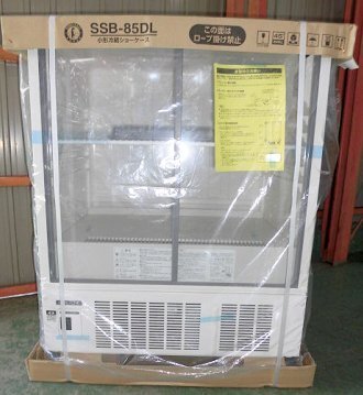 ★新品 ホシザキ SSB-85DL 小形 冷蔵ショーケース ビールケース 店舗 引戸ガラス冷蔵庫●送料込拍卖