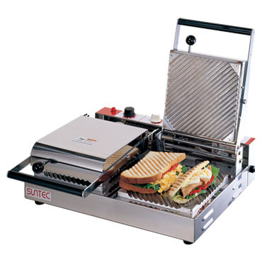 ★新品 サンテック PC-20 パニーニクッカー ホットサンド 2連式 店舗 業務用 パン パニーニ焼き器●送料無料拍卖