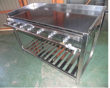 ★新品 鉄板焼き器 グリドル 幅1200奥行550高さ800㎜ イトキン TYH1200 店舗 厨房 業務用 焼きそば お好み焼き拍卖