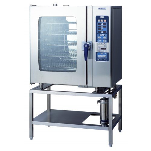 ★新品 ニチワ SCOS-1010RH-R 電気スチームコンベクションオーブン ホテルパン1/1 10段 横差3相200V 標準架台 業務用オーブン 店舗●送料込拍卖