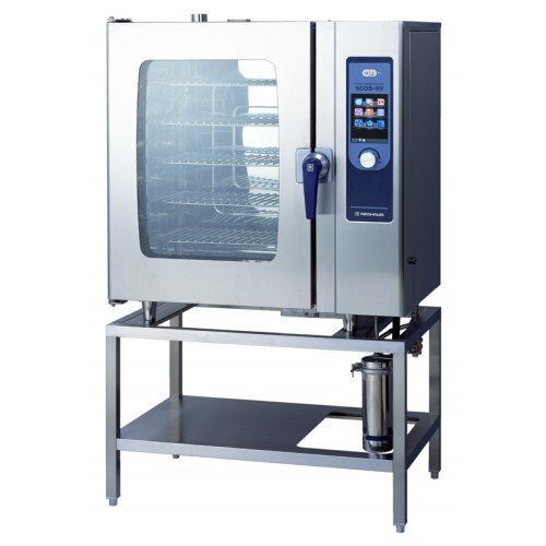 ★新品 ニチワSCOS-1010RY-R AI搭載電気スチームコンベクションオーブン ホテルパン1/1 10段 横 3相200V 標準架台 業務用オーブン 店 送込拍卖