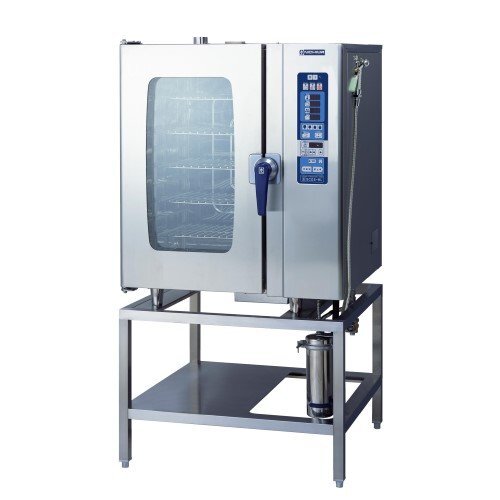 ★新品 ニチワ SCOS-101RL-R インジェクション 電気スチームコンベクションオーブン ホテルパン1/1 縦 10段 3相200V 標準架台 店舗用 送料拍卖