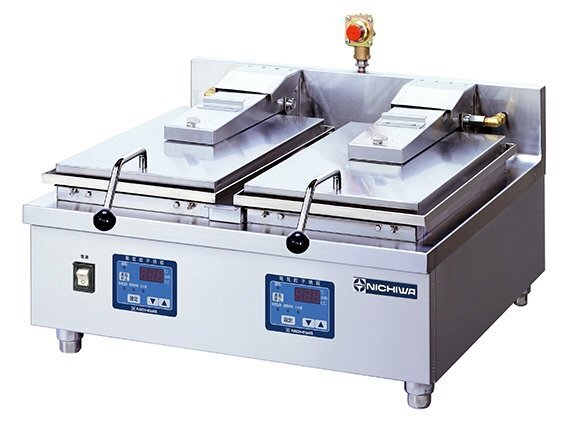 ★新品 ニチワ NGM-5.6AC 電気自動餃子焼器 2連式 業務用 店舗●送料込拍卖