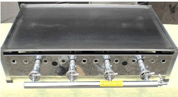 ★新品 鉄板焼き グリドル 幅750x450 屋台 店舗 厨房 業務用ガスグリドル 鉄板焼き器 お好み焼き 焼きそば拍卖