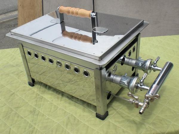 ★新品 餃子焼き器 屋台 店舗 厨房 業務用 ガス ぎょうざ ギョーザ焼き 厨房拍卖