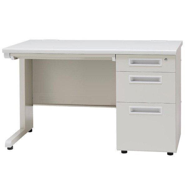 ★新品 オフィス 事務机 片袖机 1200×700×700 3段右袖 ALPS GSD-N127-3R ニューグレー OAデスク 店舗 事務 つくえ●メーカー直送拍卖