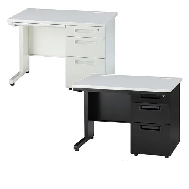 ★新品 オフィス 事務机 片袖机 1000×700×700 3段右袖 ALPS GSD-W107-3R GSD-B107-3R OAデスク 店舗 事務 つくえ●メーカー直送拍卖