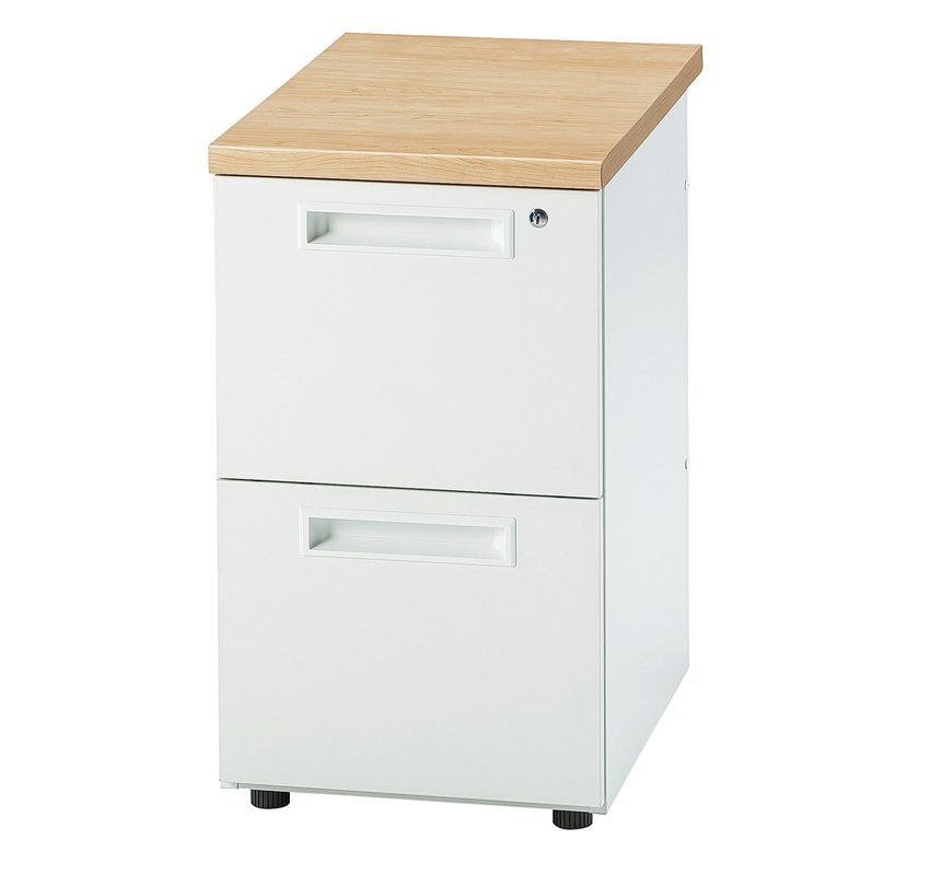 ★新品 オフィス 脇机 400×700×700 2段 ALPS GSD-W047-2 GSD-B047-2 サイドデスク 店舗 事務つくえ●メーカー直送拍卖