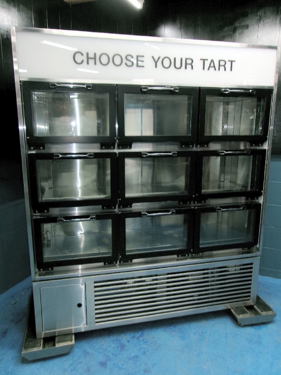 948 冷蔵ショーケース 特注 幅1500x500 高さ1740 ケーキ 菓子 タルト 東芝 CAM75JS-T 厨房 業務用 店舗 中古 和歌山拍卖
