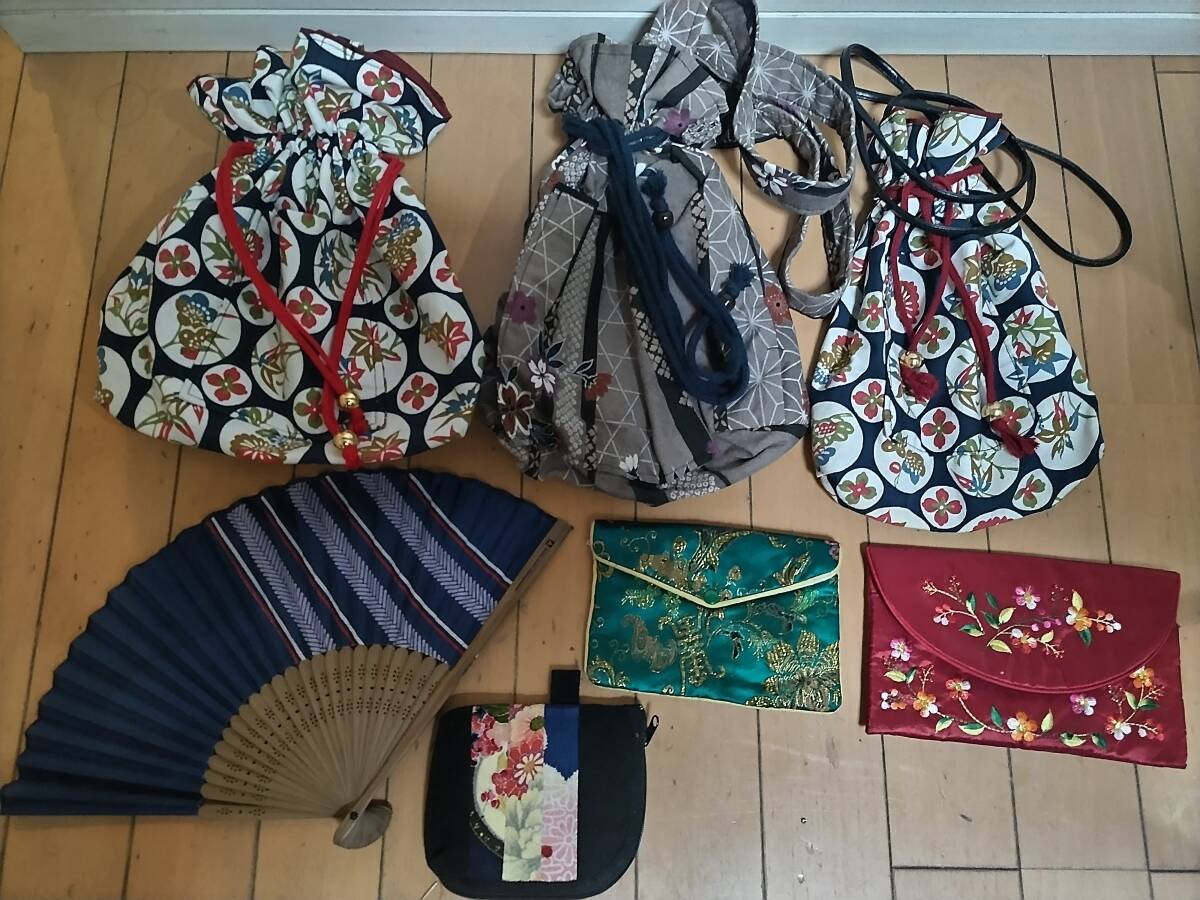 和風 バッグ・ポーチ・小物 まとめ売り拍卖