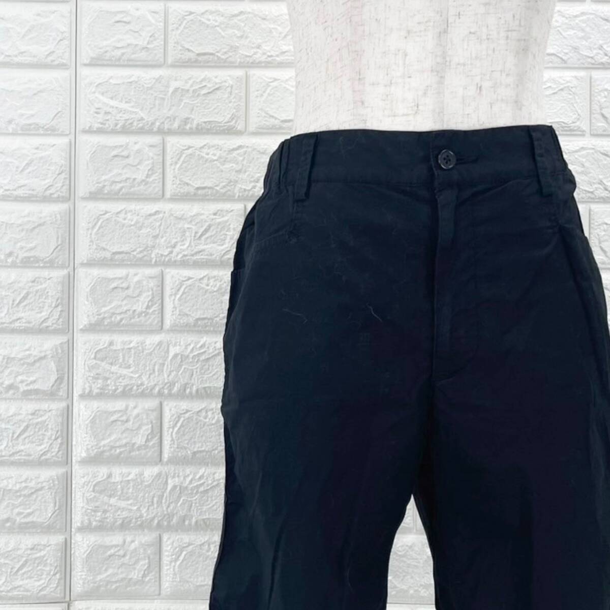 【A3473】Edition エディション ショートパンツ ハーフパンツ メンズ ブラック 無地 シンプル カジュアルスタイル 春夏 Mサイズ拍卖