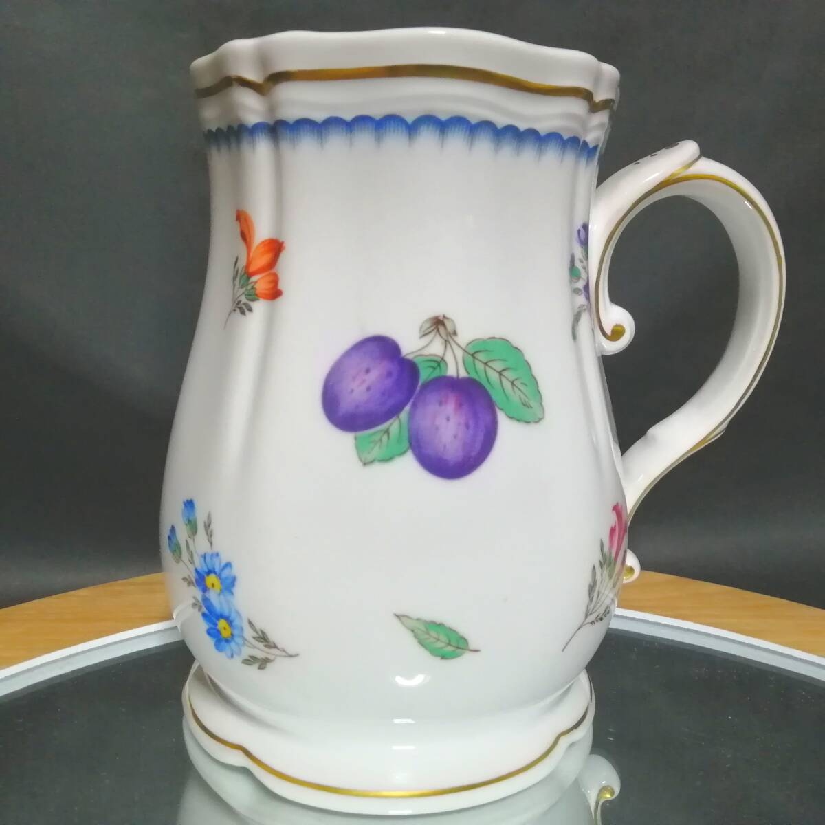 未使用相当品◇自宅保管 リチャードジノリ イタリアンフルーツ キリン ビアマグ RICHARD GINORI拍卖