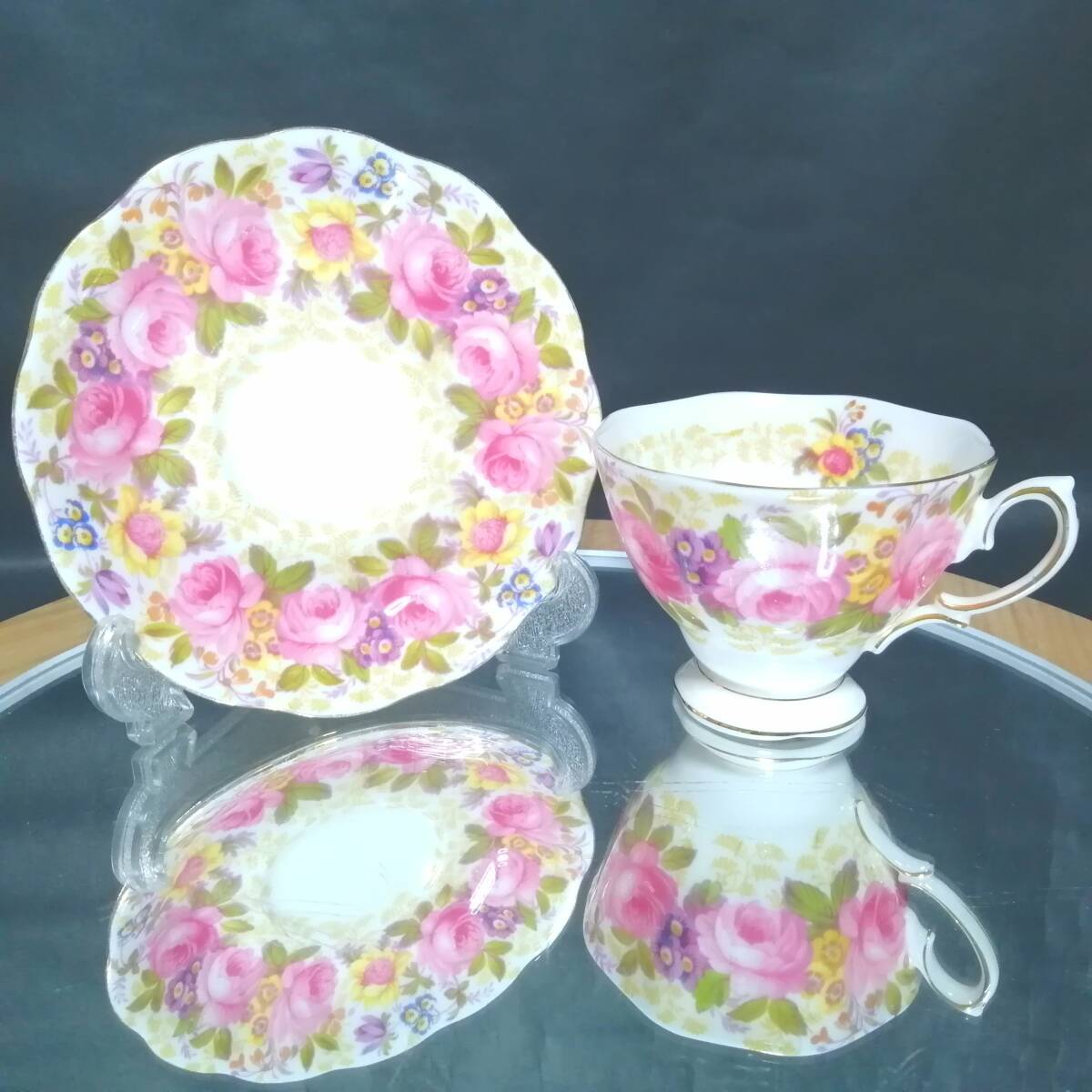 美品◇自宅保管 ロイヤルアルバート セレナ カップ&ソーサー ROYAL ALBERT serena拍卖