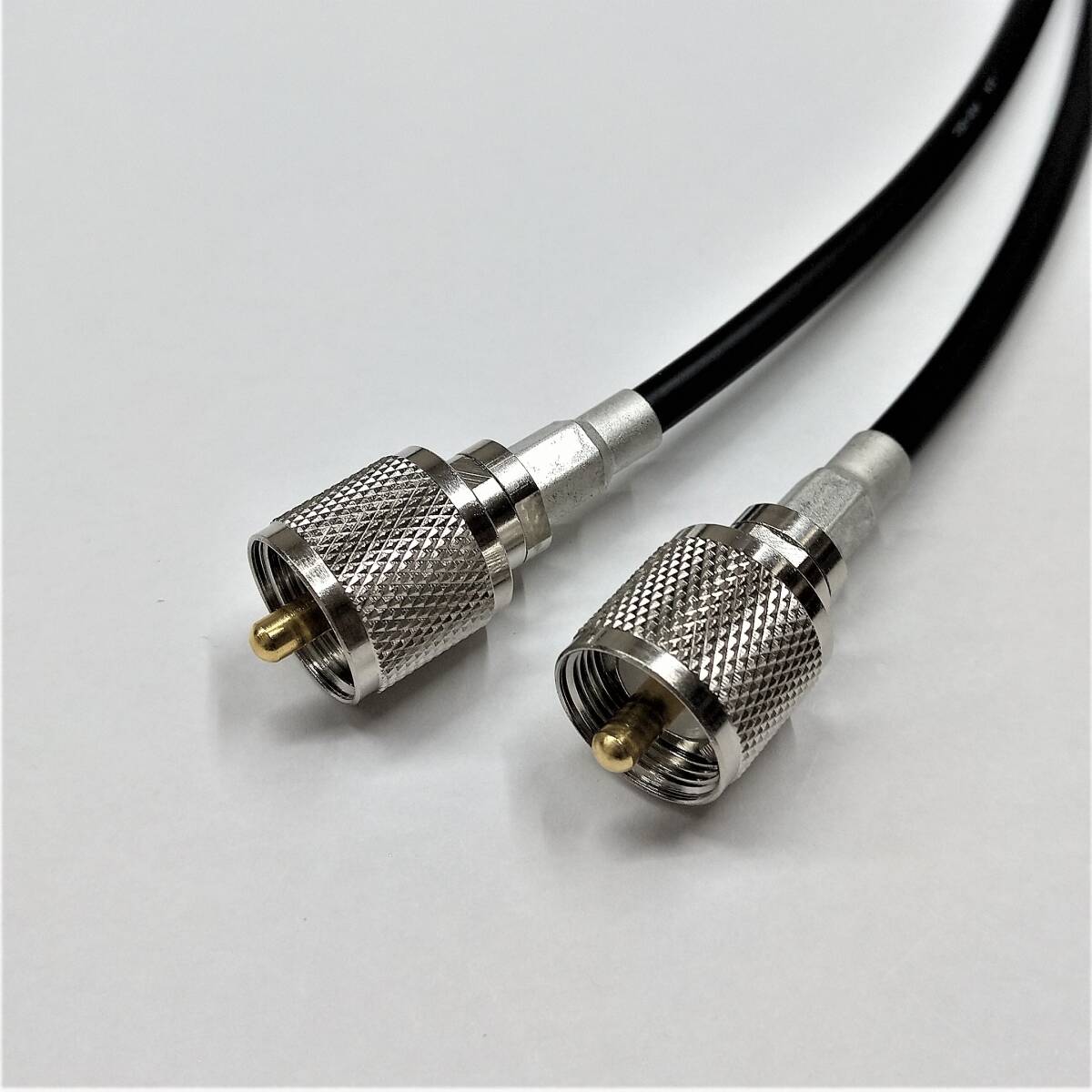 3D2V(3D-2V) 50Ω 0.5m 両端MP接栓付 無線接続ケーブル メール便ご利用で!日本全国どこでも!無線用 同軸ケーブル 黒色 1本 32B-05MM拍卖