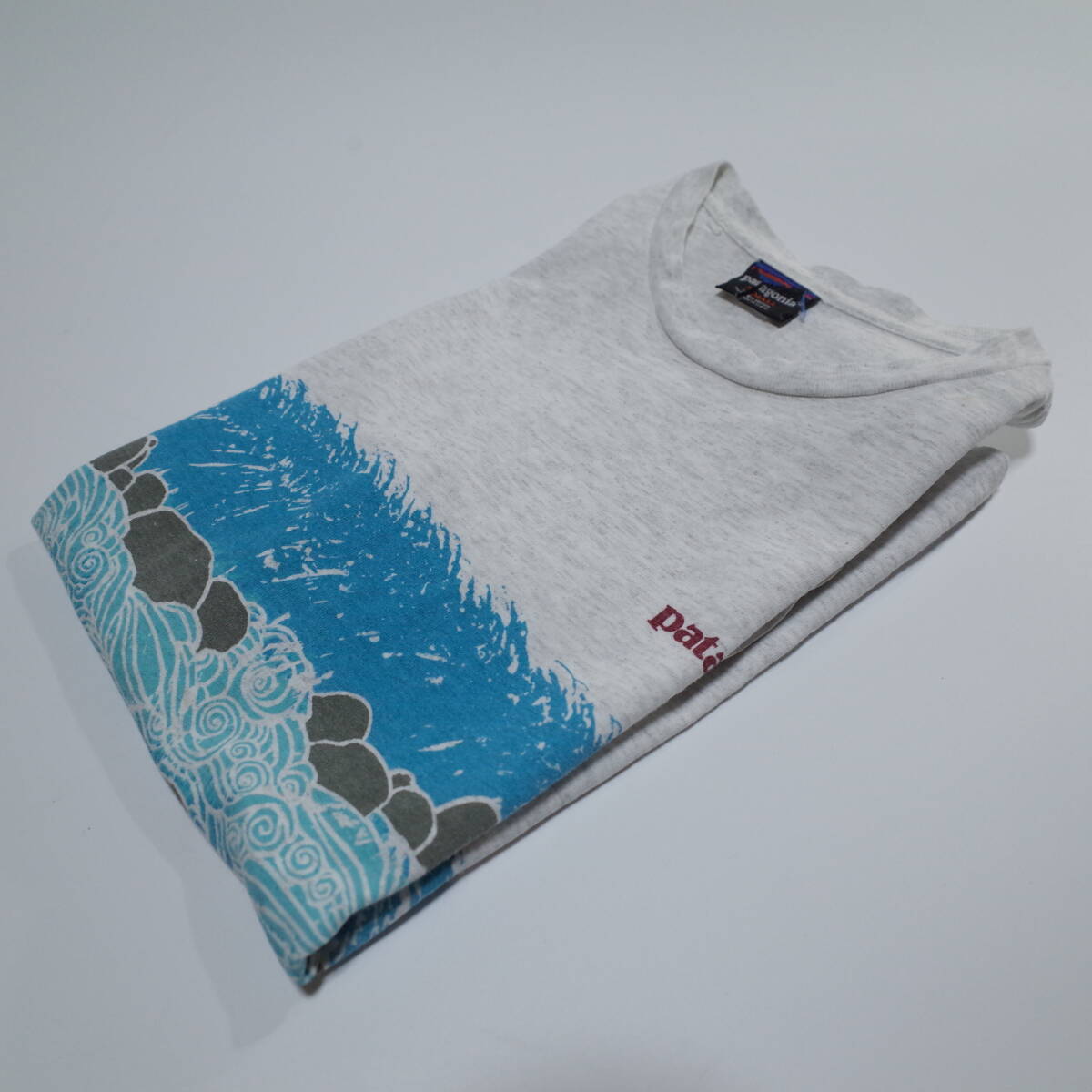 patagonia パタゴニア 雪無しタグ Tシャツ ヘザーグレー S 1994 vintage ヴィンテージ拍卖