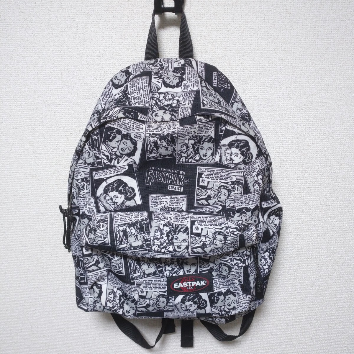 廃盤 美品 EASTPAK イーストパック リュック バッグ PADDED PAK'R comixt アメコミ拍卖