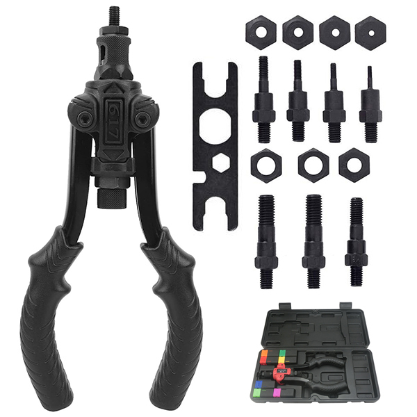 ハンドナッターセット ナットリベットガン M3-M12 T321拍卖