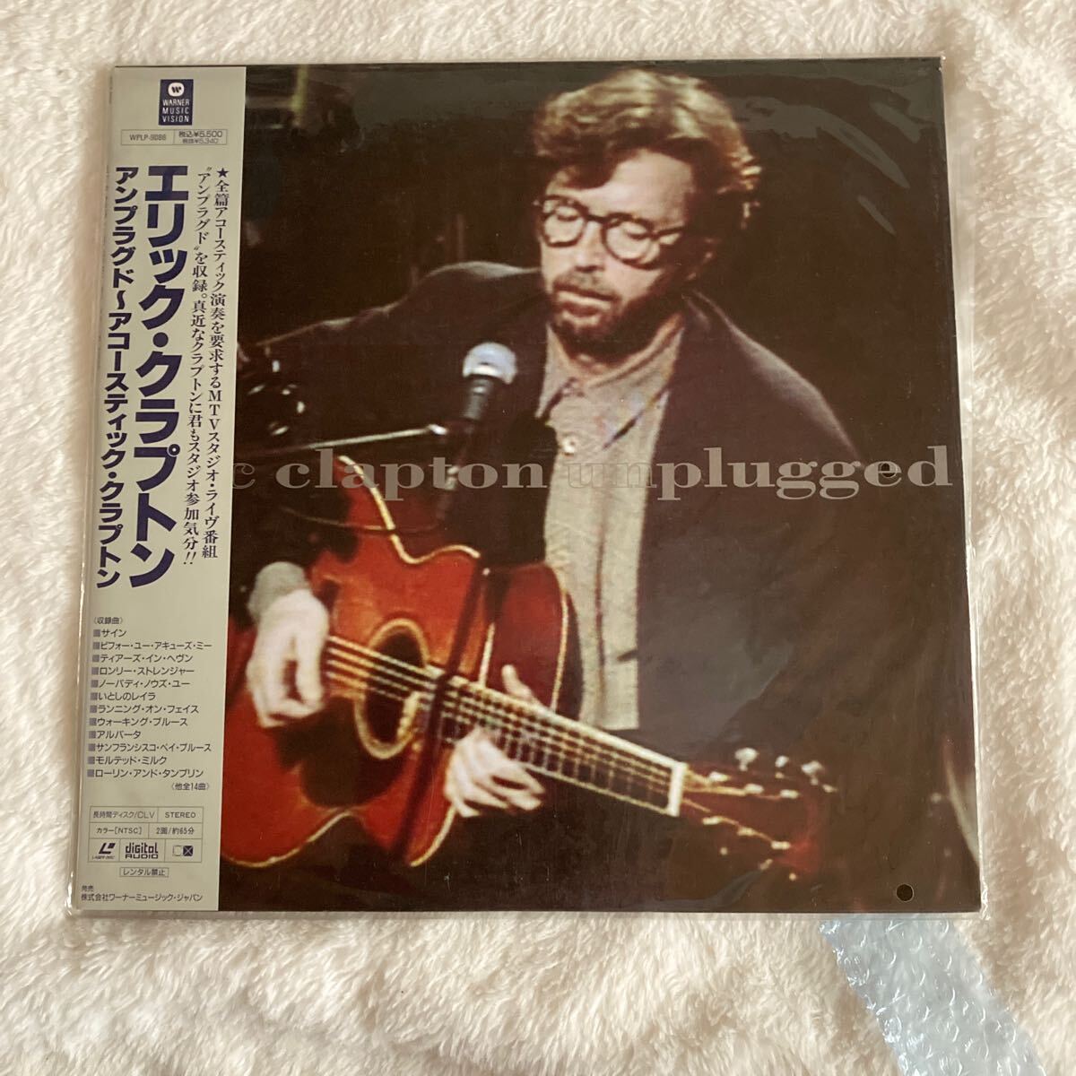 n4303 ●LD/レーザーディスク エリック・クラプトン/アンプラグド~アコースティック・クラプトン拍卖