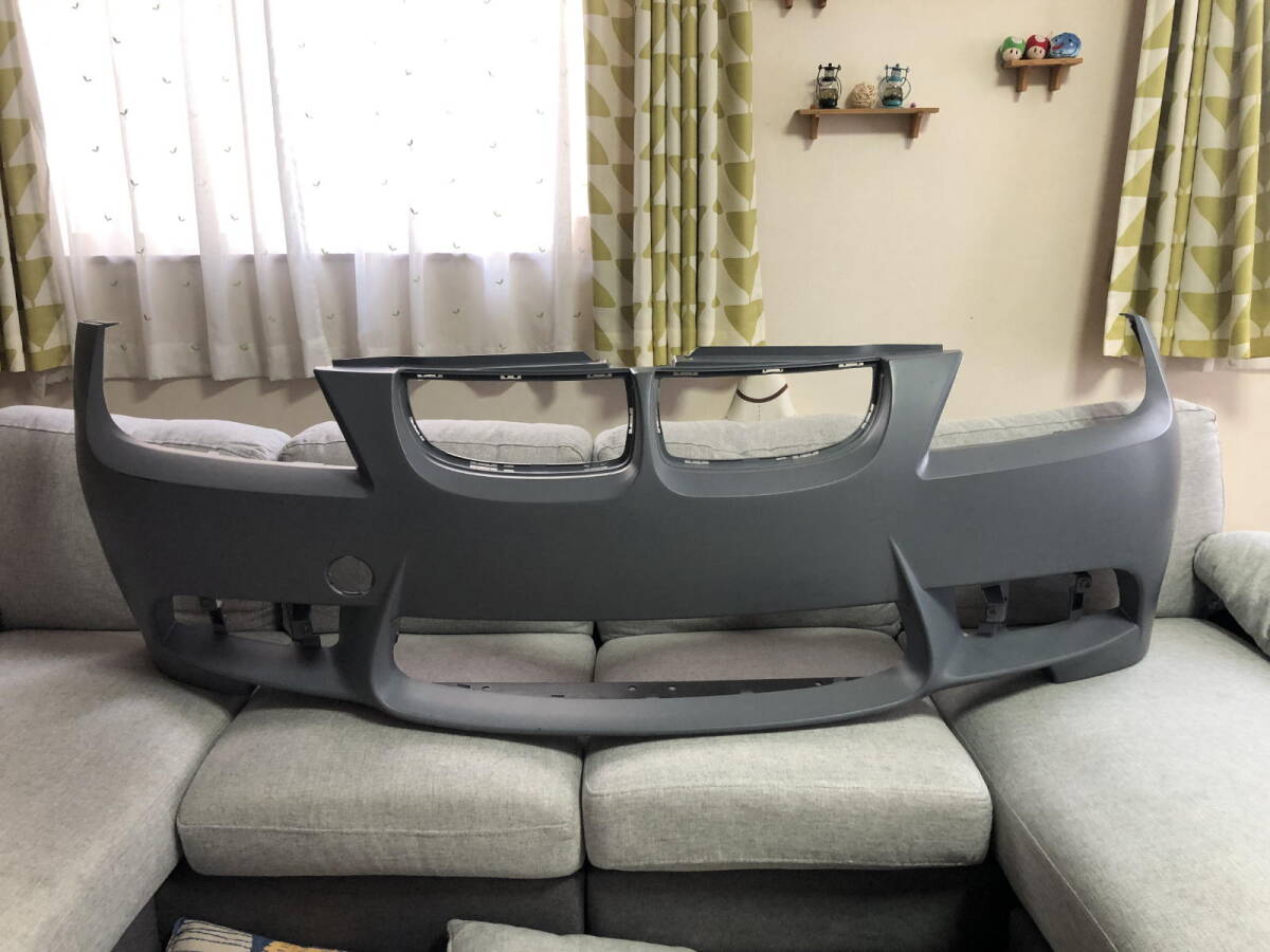 3シリーズ E90 セダン E91 ワゴン 前期 M3ルック M3風 社外フロントバンパー サフェーサー仕上げ バンパーグリル/フォグランプ付属拍卖