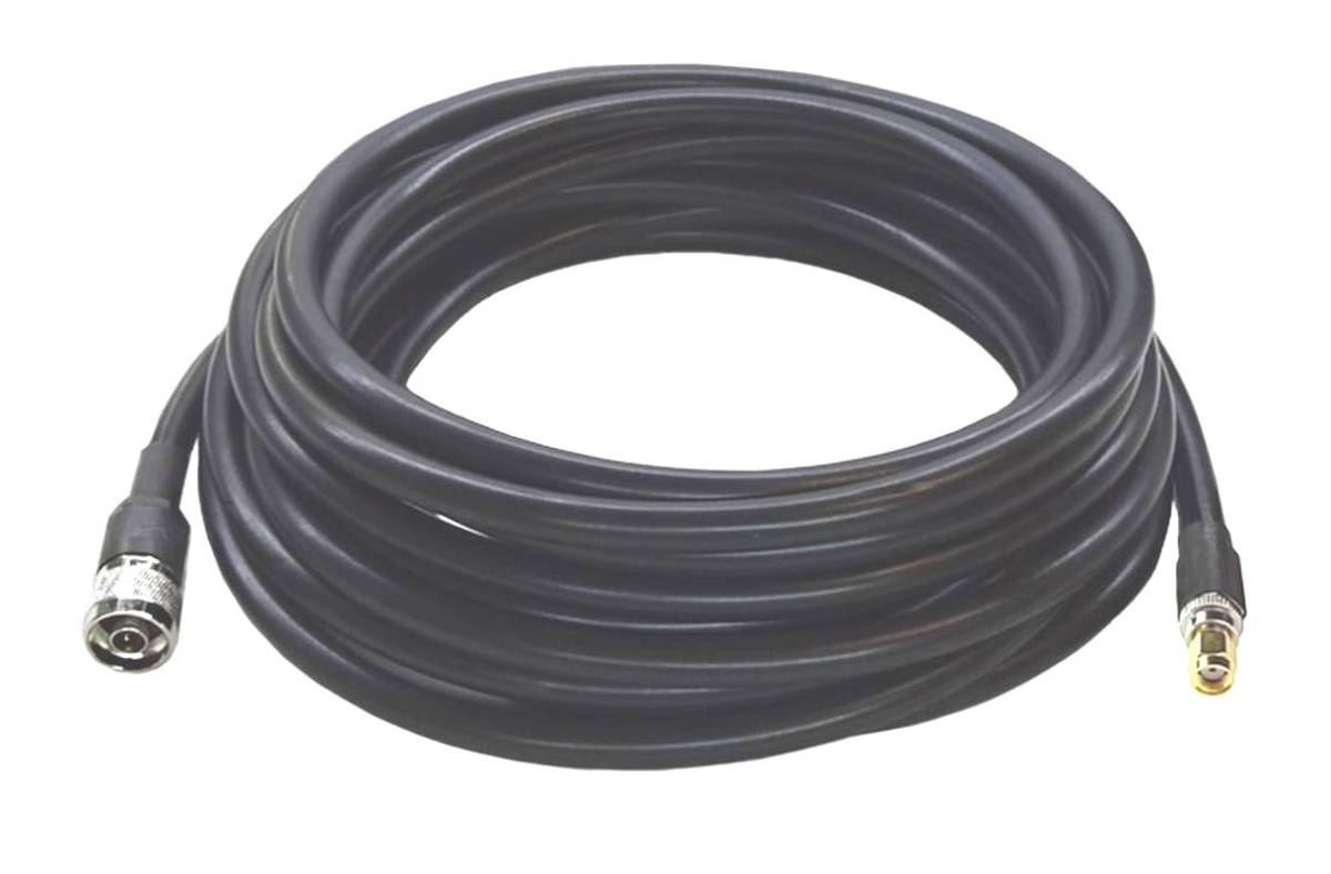 【即決 送料無料 匿名配送】Premiertek 超低損失1㎝厚LMR-400遠距離通信用 屋外 無線LANアンテナ同軸ケーブル 8メートル NP-SMAP(R)拍卖