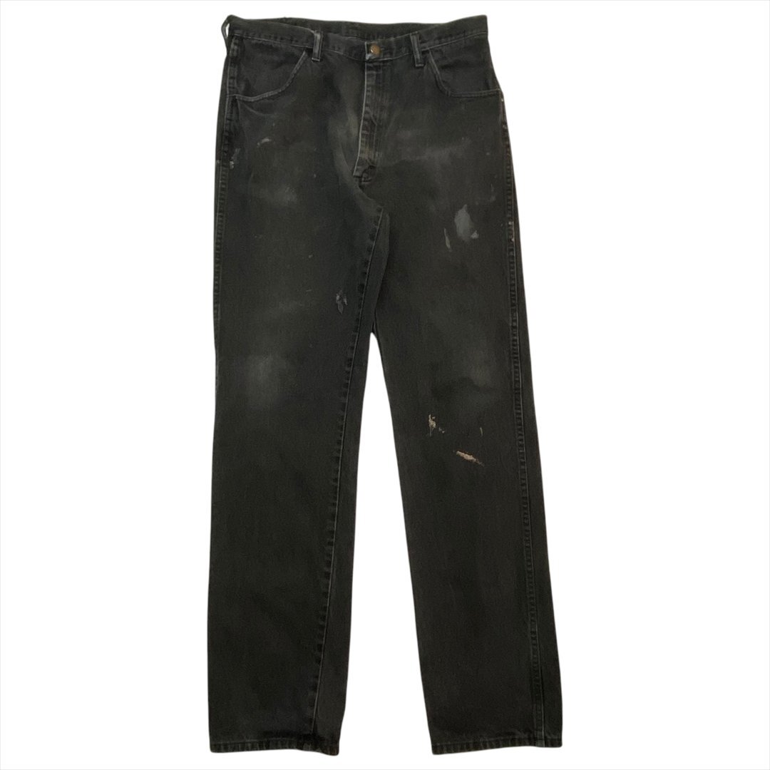 RUSTLER ラスラー テーパード デニム パンツ ボトムス ブラック 古着 メンズ W36 ワイド Vintage ヴィンテージ ビンテージ拍卖