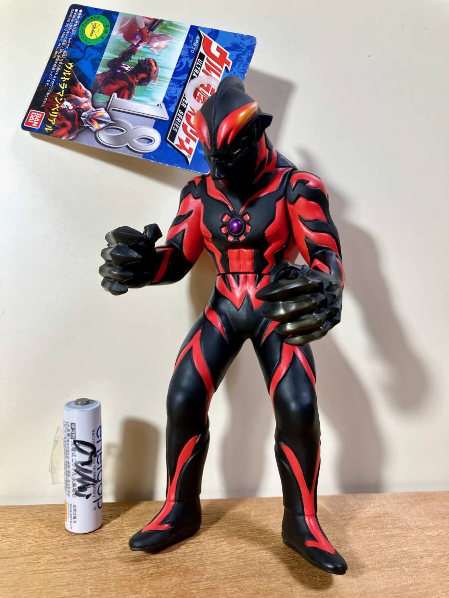 *タグ付き 幻の青タグ版 EX ウルトラマンベリアル 18 旧 ウルトラ怪獣 中古 タグ バンダイ ウルトラ怪獣シリーズ 拍卖