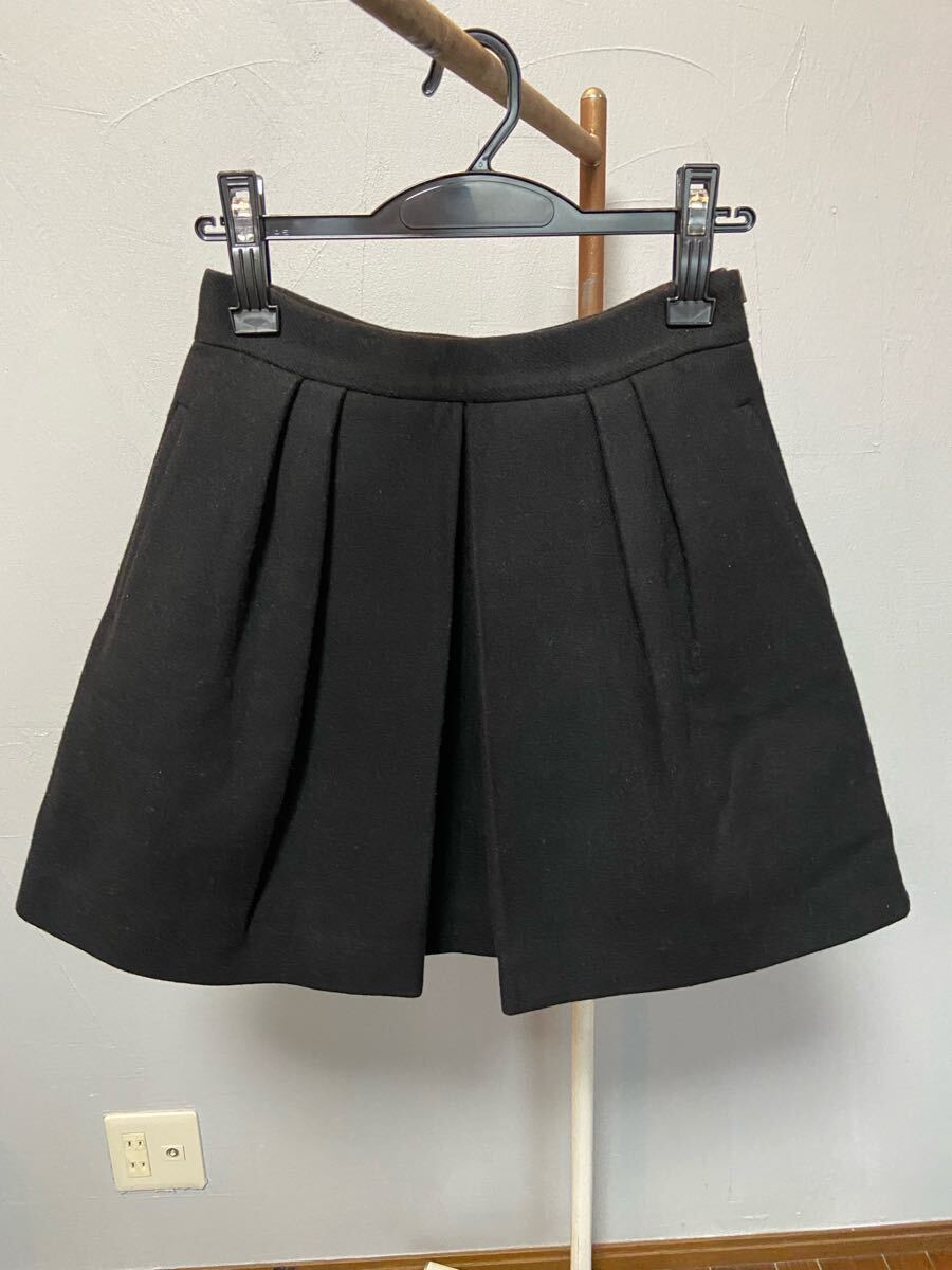 STELLA MCCARTNEY ステラマッカートニー ウール プリーツスカート 40 拍卖