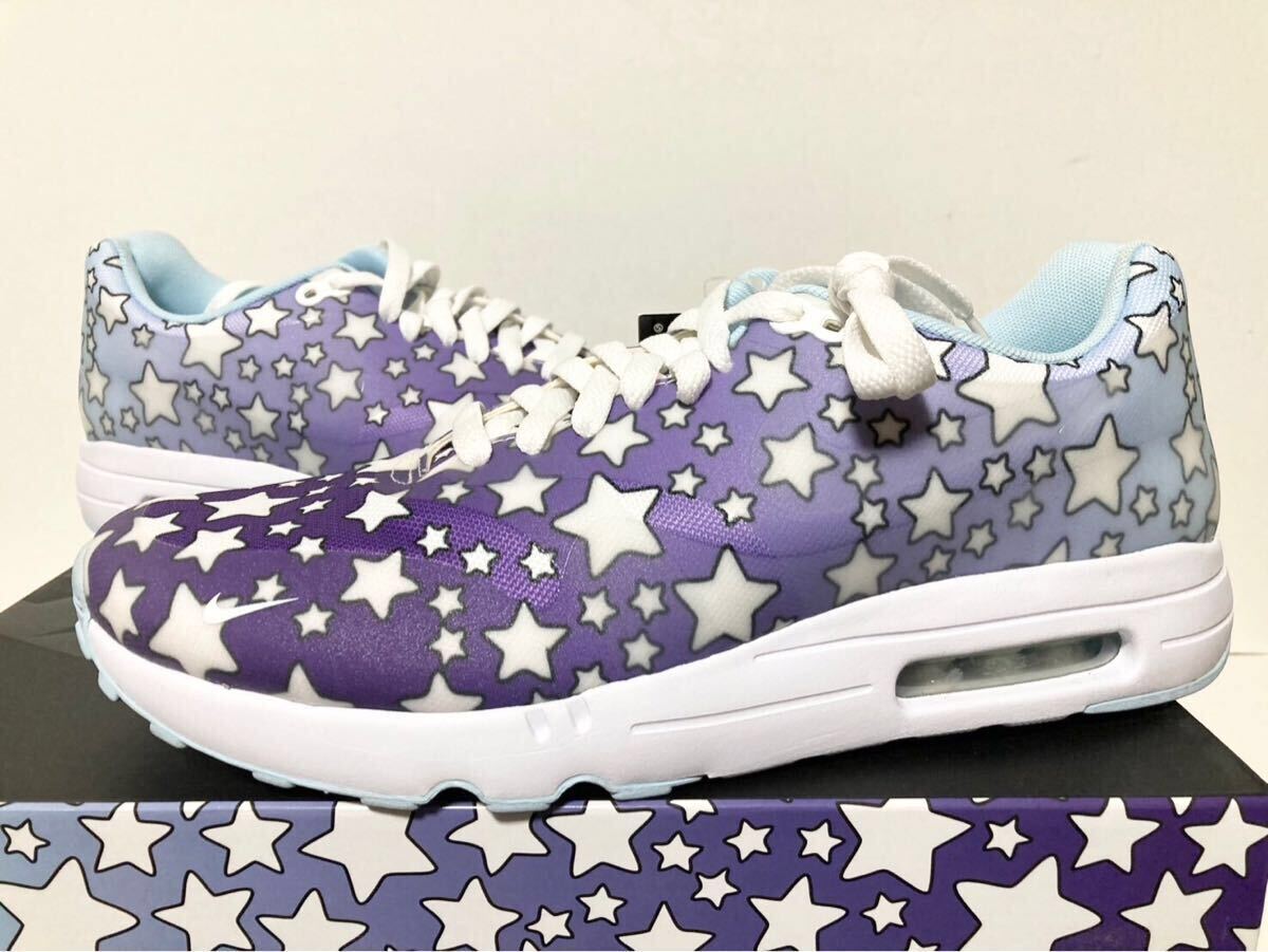 2016 極美箱付 NIKE AIR MAX 1 ULTRA 2.0 GPX PURPLE WHITE ナイキ エア マックス ウルトラ パープル ホワイト 917836-500 28.5cm US10.5拍卖