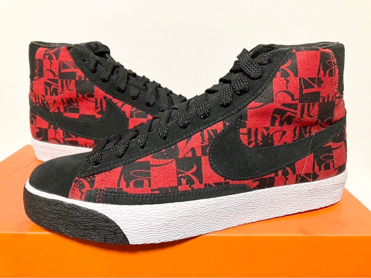 2008 国内新品 NIKE BLAZER HIGH PREMIUM TZ STUSSY NEIGHBORHOOD ナイキ ブレイザー ステューシー ネイバーフッド 29cm US11 332286-601 拍卖