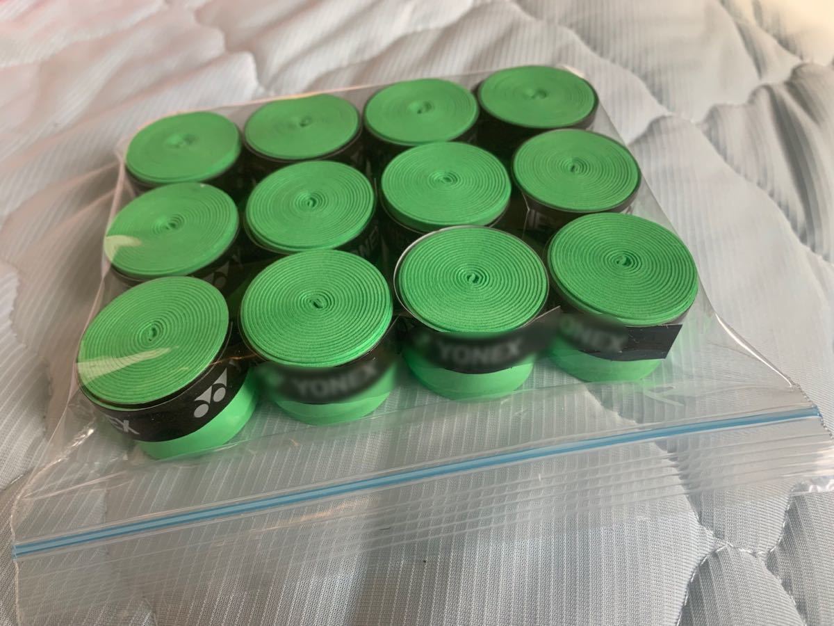 ウエットグリップテープ ライトグリーン 12個 ロングセラーモデル コスパに優れオススメ!拍卖