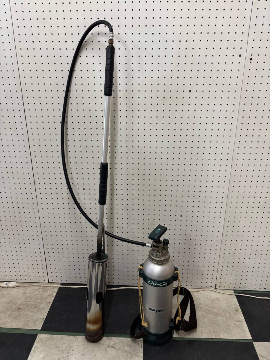 【T】F◆草焼き灯油バーナー DO‐GA【GT‐500】新富士バーナー 屋外用 園芸 農業 草焼き USED 動作未確認拍卖