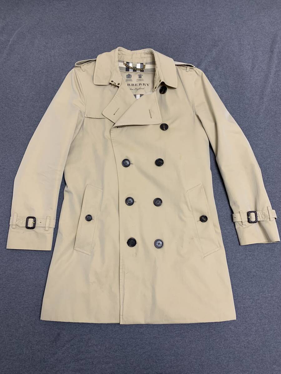 Burberry バーバリー Kensington ケンジントン Trench Coat トレンチコート 46拍卖