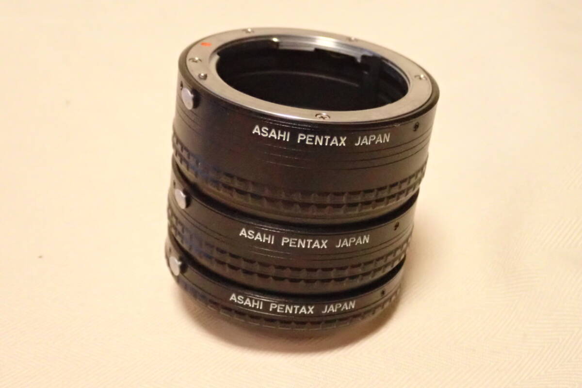 PENTAX K Auto Extension Tube 1、2、3 set ペンタックス 接写リング K セット拍卖