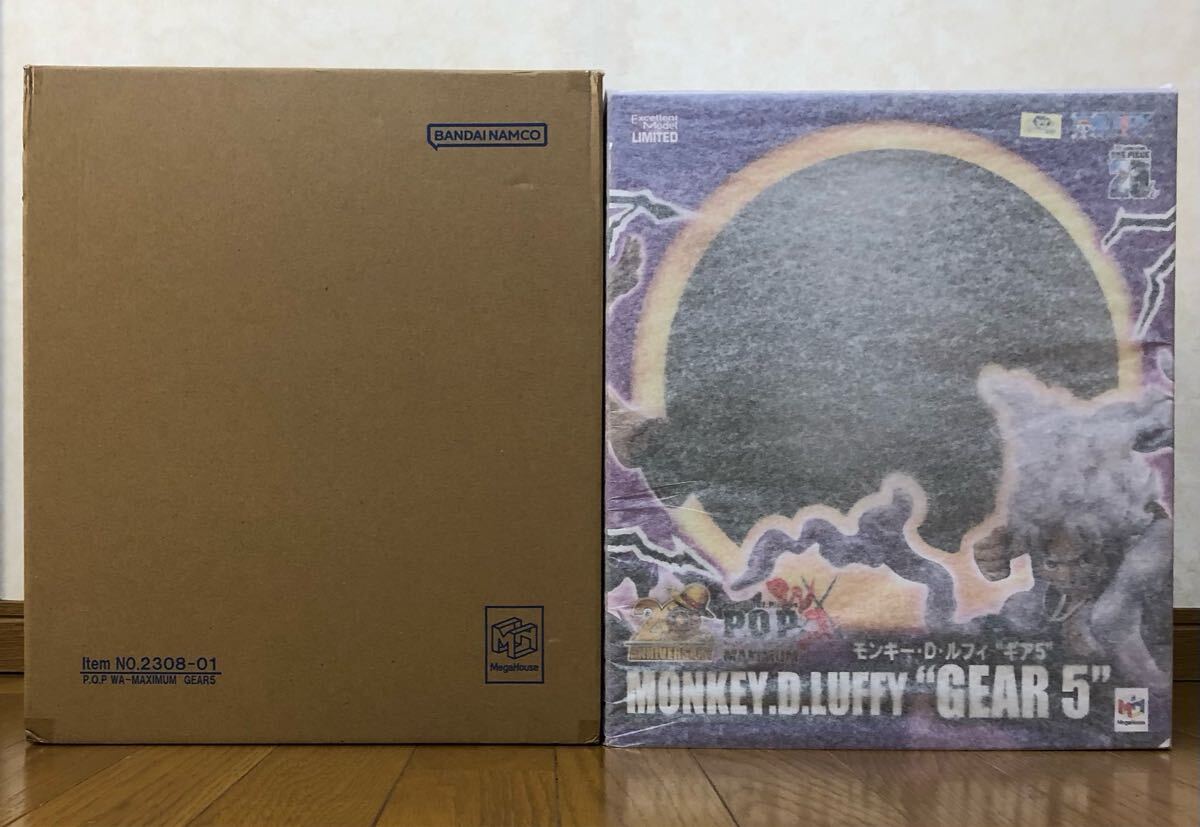 POP ワンピースフィギュア ルフィ GEAR5拍卖