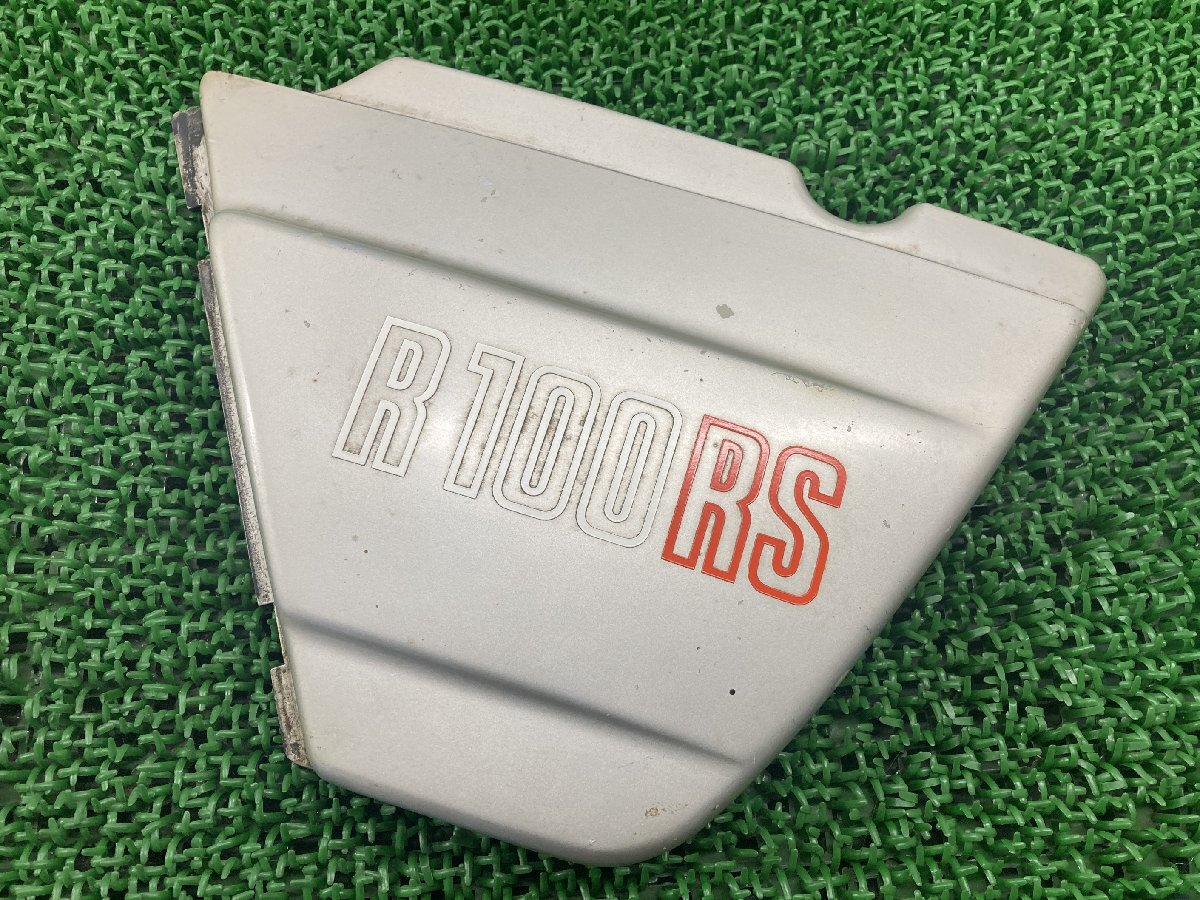 R100RS サイドカバー 右 銀 BMW 純正 中古 バイク 部品 割れ欠け無し 品薄 希少品 車検 Genuine拍卖