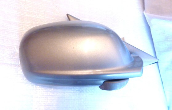 スカイライン34 ENR34 右ドアミラー 電動格納・ヒーター付 5993 7P シルバー KR4 小傷程度 ☆拍卖