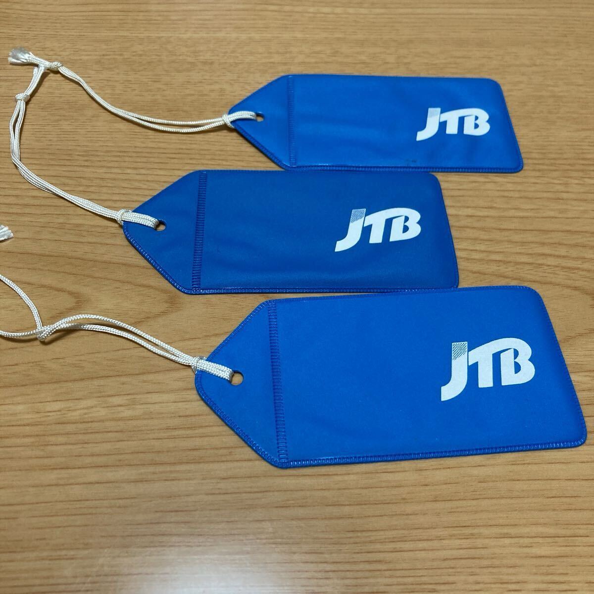 【未使用含む3点】JTBネームタグ/ブルー拍卖
