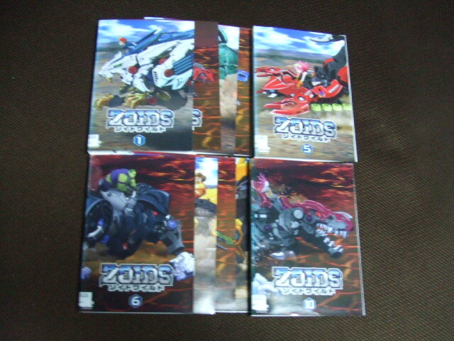 全10巻セット ZOIDS ゾイドワイルド DVD レンタル品拍卖