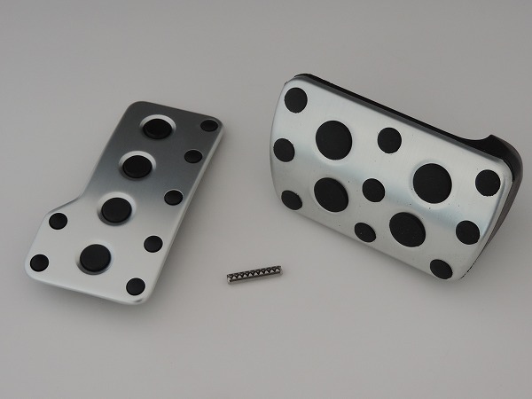 トヨタ純正 アルミアクセルペダル& アルミブレーキペダルパット & アクセルペダル用ピン 3点セット 30系 アルファード ヴェルファイア拍卖