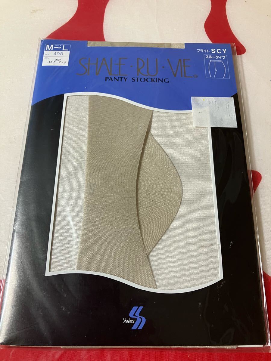 shalex shaleruvie panty stocking ブライトSCY スルータイプ 光沢 シャレックス シャレルヴィ パンティストッキング パウダーピンク 拍卖