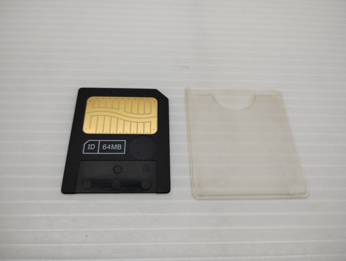 ソフトケース付き OLYMPUS 64MB スマートメディア SMカード フォーマット済み メモリーカード SMART MEDIA拍卖