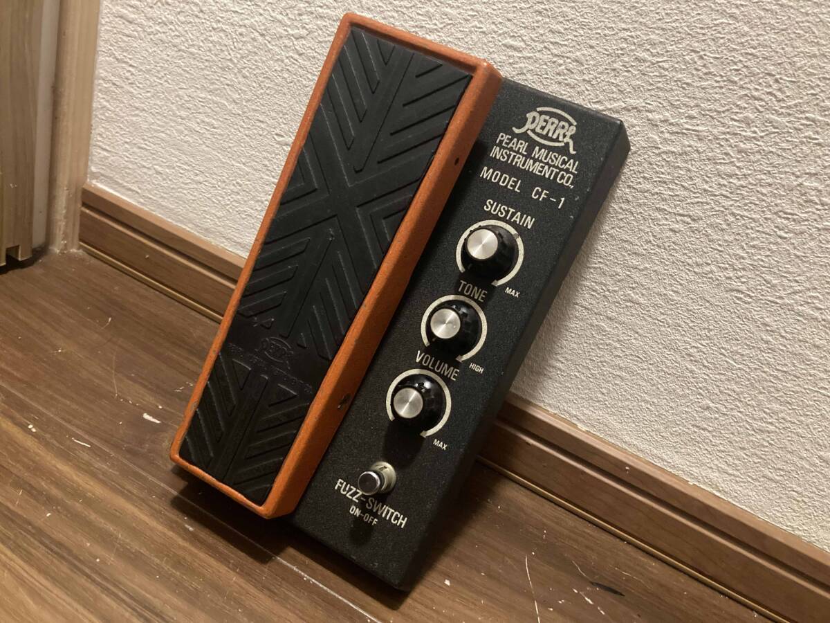 PEARL CF-1 CRY FUZZ 動画有 ワウファズ マフ系 ファズ 国産拍卖