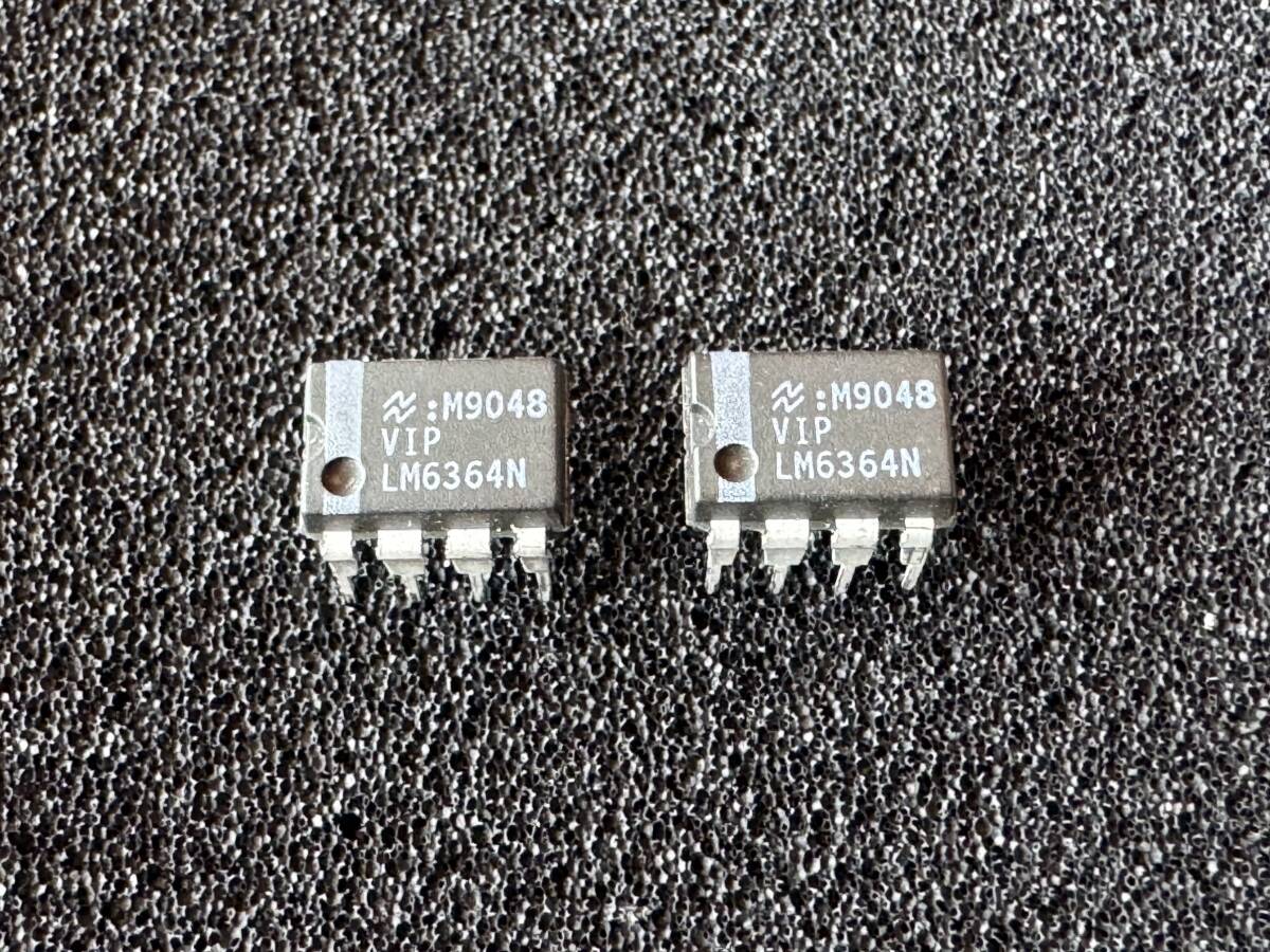 LM6364N シングルオペアンプ 2個セット拍卖