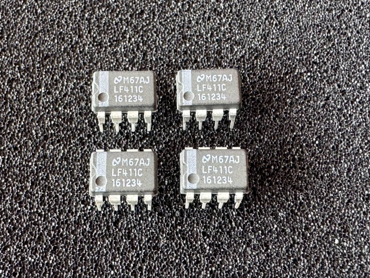 LF411C シングルオペアンプ 4個セット拍卖