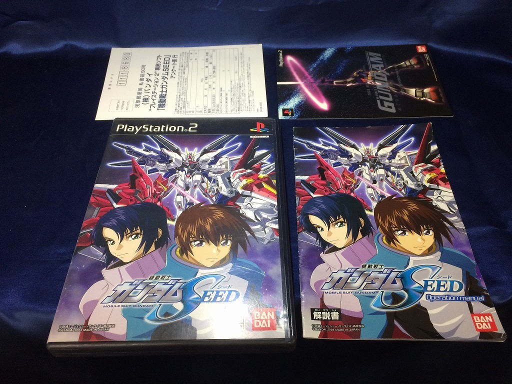 中古AB★機動戦士ガンダムSEED★プレイステーション2ソフト拍卖