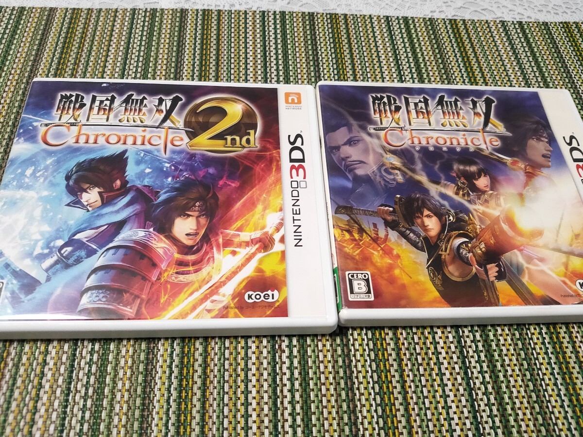 戦国無双 Chronicle 戦国無双 Chronicle 2nd / Nintendo 3DS コーエーテクモ 光栄 KOEI拍卖