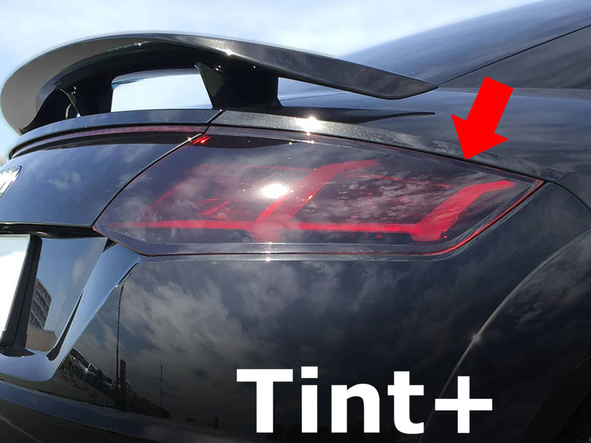 Tint+ 再使用できる アウディTT 8S系 テールランプ スモークフィルム TTS TT-RS クーペ/ロードスター mk3拍卖