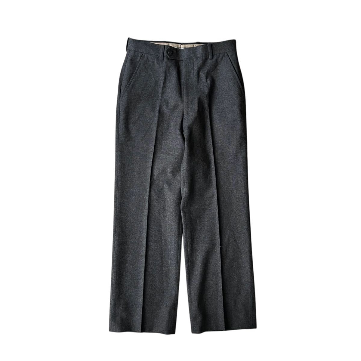 90’s〜 Calvin Klein カルバンクライン ウール スラックス 72サイズ グレー 1990年代 ウール ナイロン レディース パンツ ボトムス 拍卖